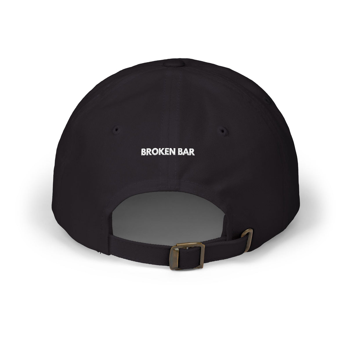 Broken Bar Dad Cap — Vintage Bar Logo Baseball Hat