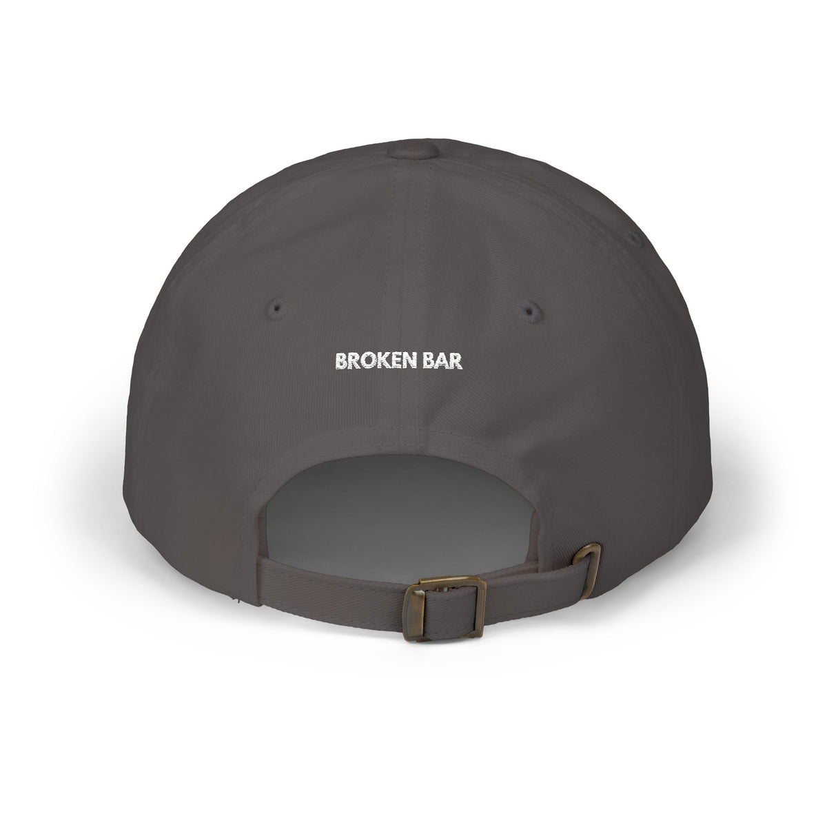 Broken Bar Dad Cap — Vintage Bar Logo Baseball Hat